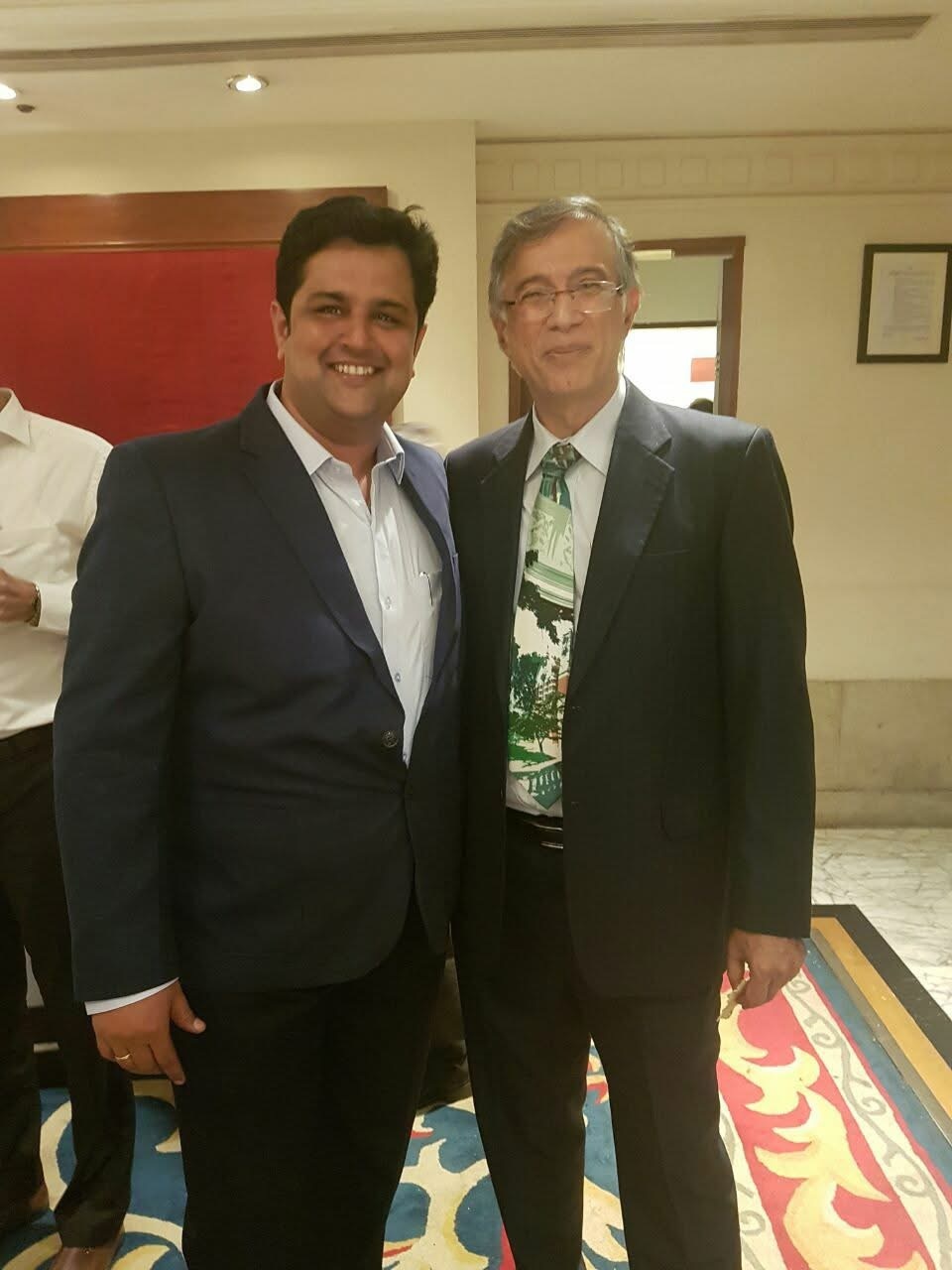 Adv. Harshad Bhadbhade at a professional conference